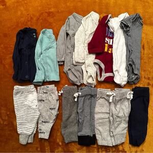 Carter’s Newborn Bundle Onesies Snap Shirts Pants